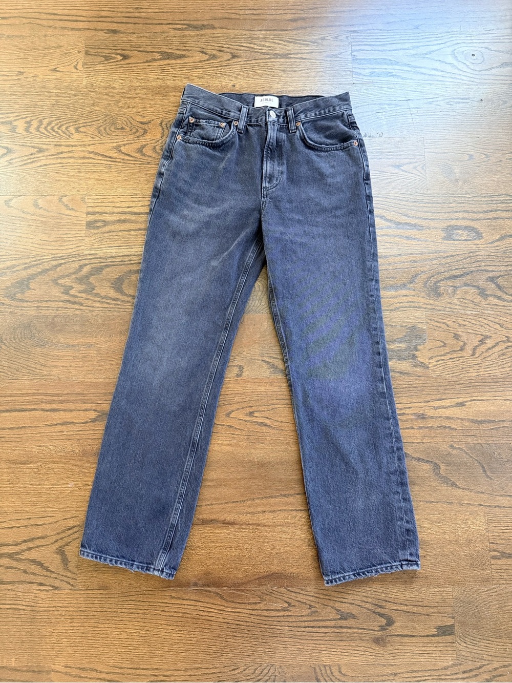 Agolde Valen Vintage Straight Leg Jeans in Hitch wash size 26